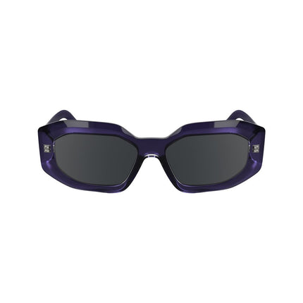 Karl Lagerfeld Purple Injected Sunglasses