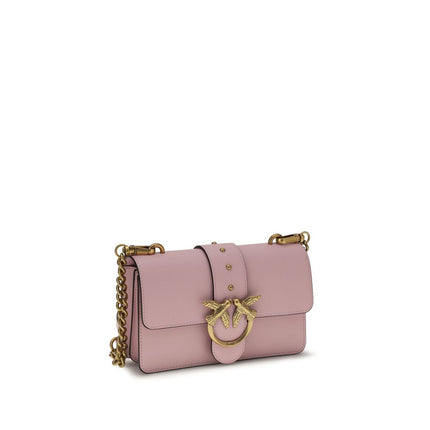 PINKO Multicolor Calf Leather Bos Taurus Shoulder Bag