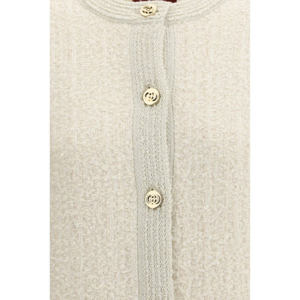 Gucci Beige Wool Cardigan