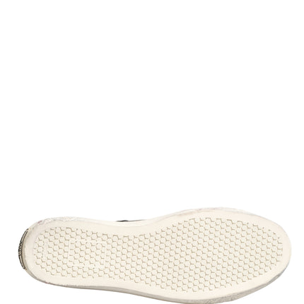 Dolce & Gabbana Black White Canvas Logo Mid Top Sneakers Shoes