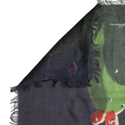 Dolce & Gabbana Multicolor Taormina Modal Shawl 130cm x 130cm  Men Scarf