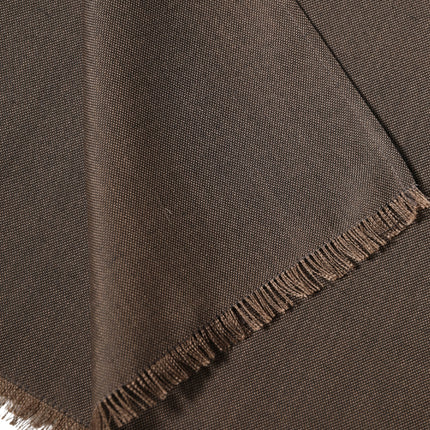 Dolce & Gabbana Brown Polyester Neck Warmer Shawl 185cm x 165cm  Men Scarf