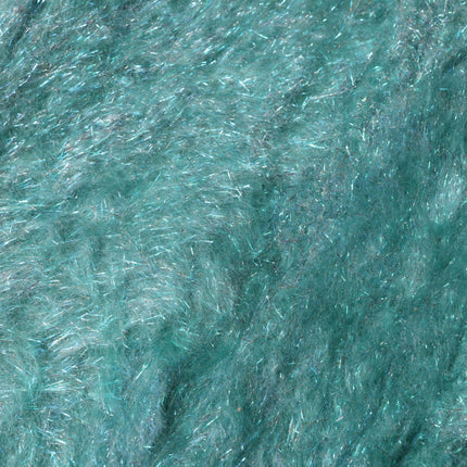 Dolce & Gabbana Teal Mohair Wool Knitted Wrap Shawl 62cm x 32.5cm Scarf