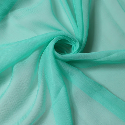 Dolce & Gabbana Light Green Silk Neck Wrap Foulard 131cm x 126.5cm Scarf