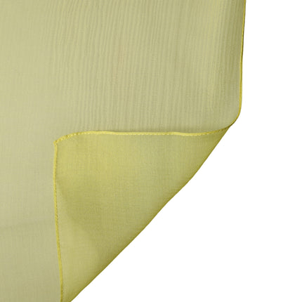 Dolce & Gabbana Yellow Silk Neck Wrap Shawl Foulard 120cm x 117cm Scarf
