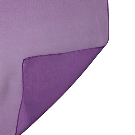 Dolce & Gabbana Purple Silk Neck Wrap Shawl Foulard 134cm x 131cm  Scarf
