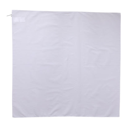 Dolce & Gabbana White Cotton Wrap Square Shawl Stole 71cm x 70cm  Scarf