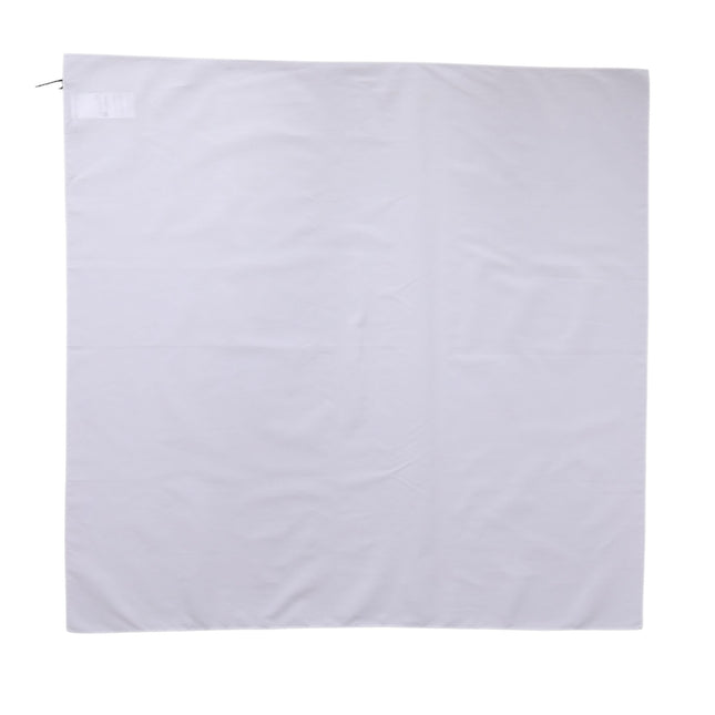 Dolce & Gabbana White Cotton Wrap Square Shawl Stole 71cm x 70cm  Scarf