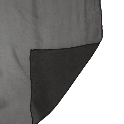 Dolce & Gabbana Black Silk Neck Wrap Shawl Stole 167cm x 126cm Scarf