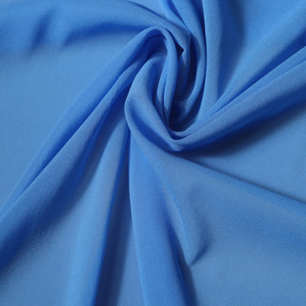 Dolce & Gabbana Blue Silk Neck Wrap Shawl Stole 200cm x 64cm Scarf