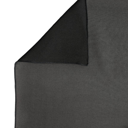 Dolce & Gabbana Black Silk Neck Wrap Shawl Stole 200cm x 64cm  Scarf