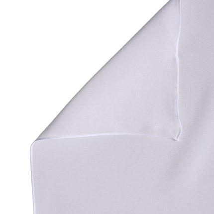 Dolce & Gabbana White Silk Neck Wrap Shawl Stole 200cm x 64cm  Scarf