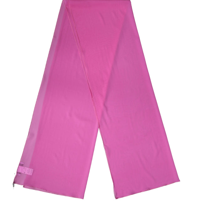Dolce & Gabbana Pink Silk Neck Wrap Shawl Women Stole 200cm x 64cm Scarf