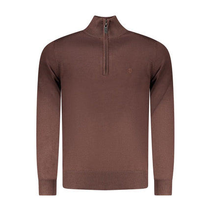 Coveri Moving Marrone Viscosa Mens Sweater