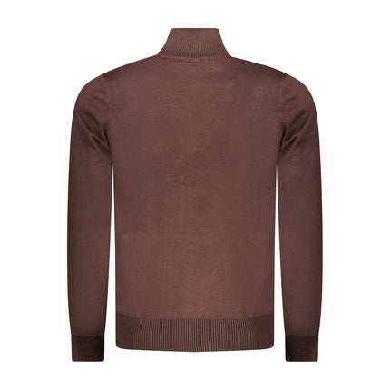 Coveri Moving Marrone Viscosa Mens Sweater