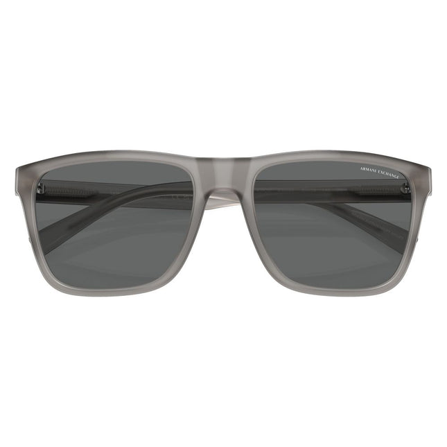 Armani Exchange Gray Resin Sunglasses