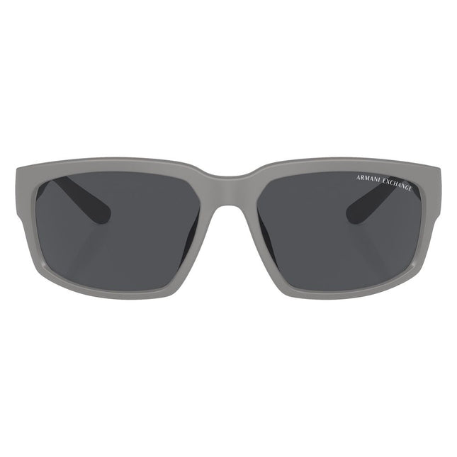 Armani Exchange Gray Resin Sunglasses