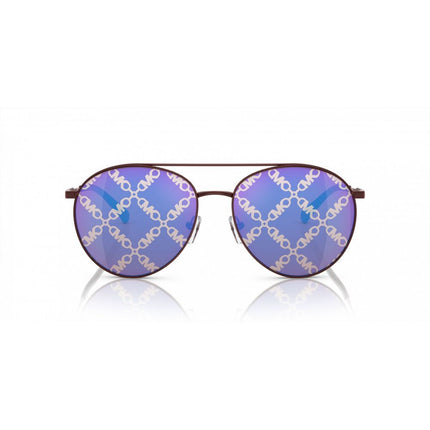 Michael Kors Brown Metal Sunglasses
