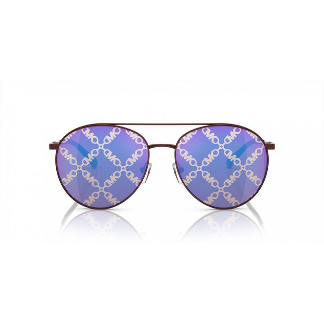 Michael Kors Brown Metal Sunglasses