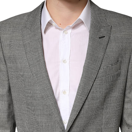Dolce & Gabbana Gray MARTINI Single Breasted Formal 2PC Suit