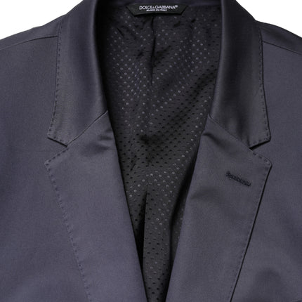 Dolce & Gabbana Blue Single Breasted MARTINI 2 Piece Suit
