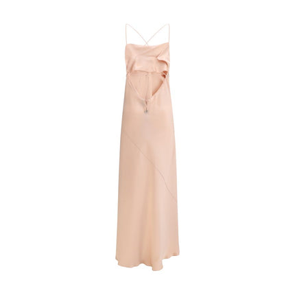 PINKO Multicolor Marabou Casual Dress