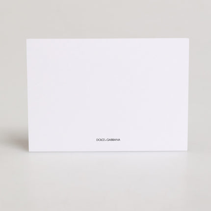 Dolce & Gabbana Multicolor Carretto Siciliano Envelope Post Card Holder