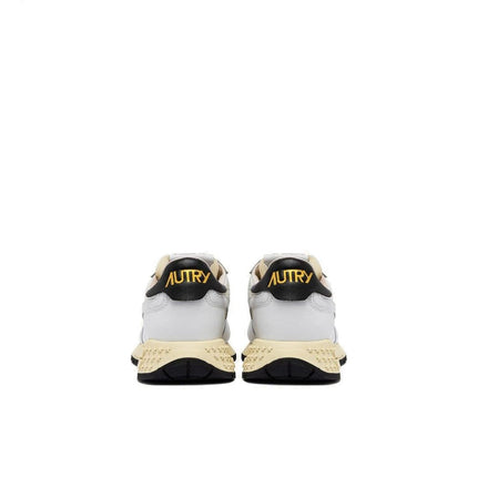 Autry White Leather Low Top Sneakers