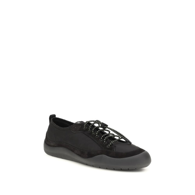 Prada Black Fabric Athletic Sneakers