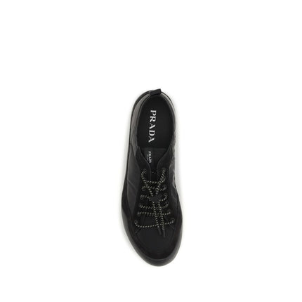 Prada Black Fabric Athletic Sneakers