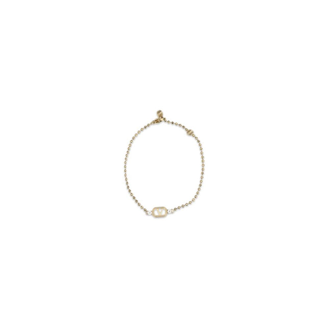 Valentino Garavani Gold Brass Bracelet