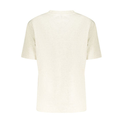 Calvin Klein Beige Cotton Women T-Shirt