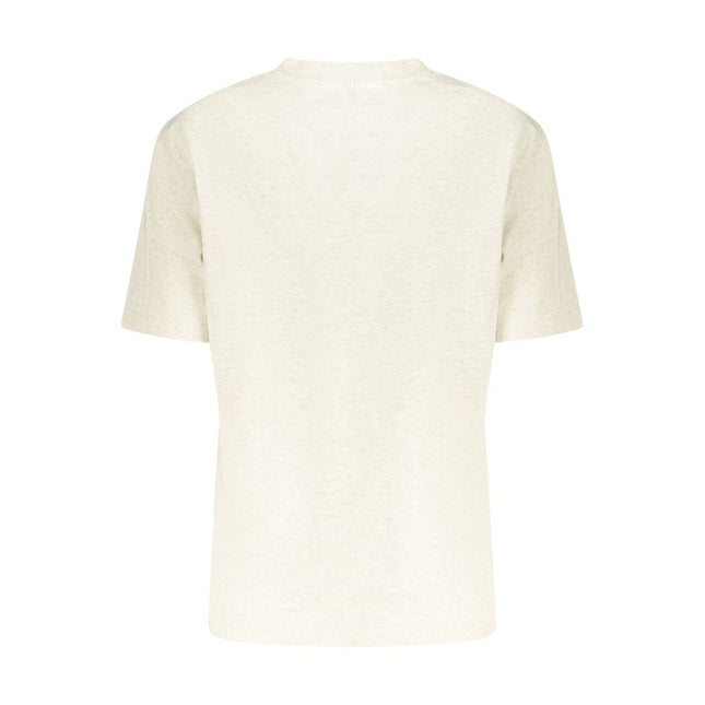 Calvin Klein Beige Cotton Women T-Shirt