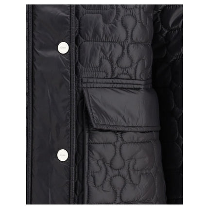 Ganni Gray Nylon Coat
