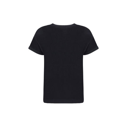 Brunello Cucinelli Black Nylon T-Shirt