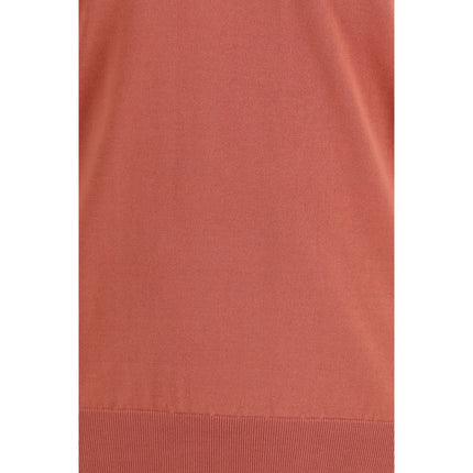 Brunello Cucinelli Orange Cotton Sweatshirt