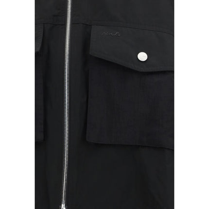PINKO Black Polyester Shell Jacket