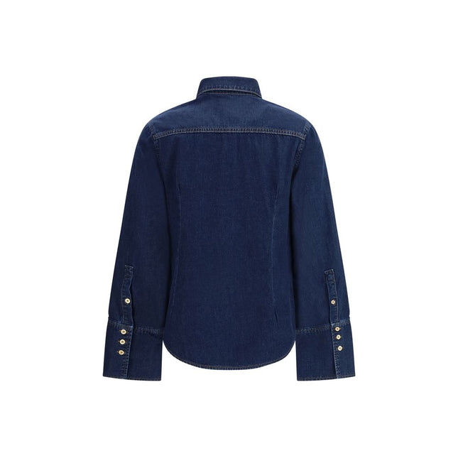 7FOR Blue Denim Shirt
