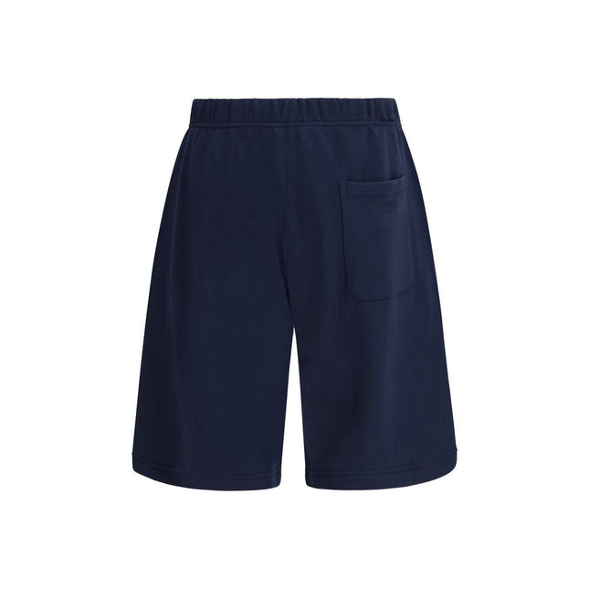 Kenzo Blue Cotton Bermuda Shorts Kenzo