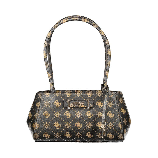 Guess Jeans Marrone Poliuretano Women Handbag