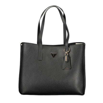 Guess Jeans Black Polyurethane Women's Handbag