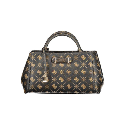 Guess Jeans Marrone Poliuretano Women Handbag