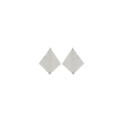 Rabanne Silver Brass Earrings