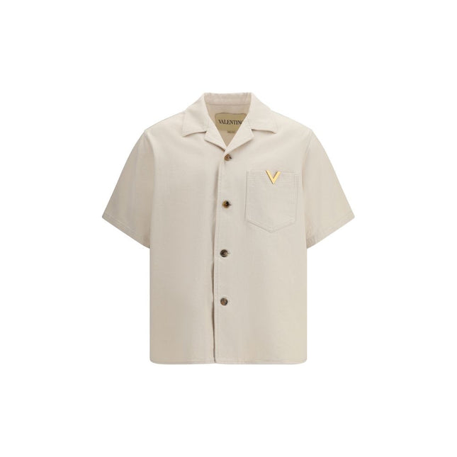 Valentino Beige Denim Shirt