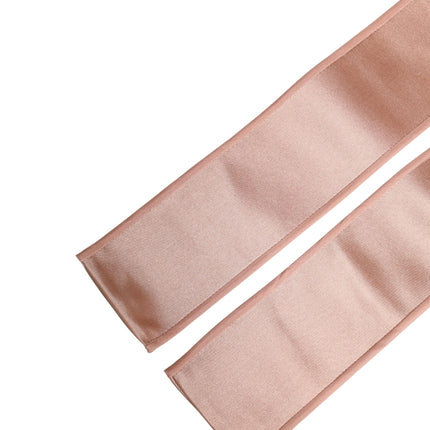 Dolce & Gabbana Light Pink Silk Satin Waist Women Cintura Belt
