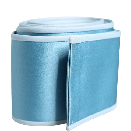 Dolce & Gabbana Light Blue Silk Satin Waist Women Cintura Belt