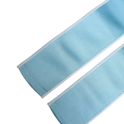 Dolce & Gabbana Light Blue Silk Satin Waist Women Cintura Belt