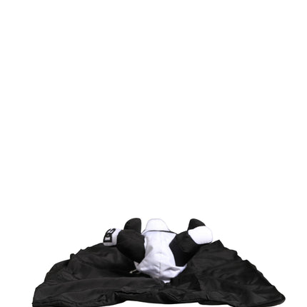 Dolce & Gabbana Men Black Polyester Panda Stuffed Ecobag Bag