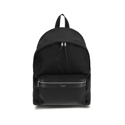 Saint Laurent Black Nylon Backpack