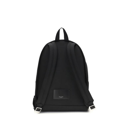 Saint Laurent Black Nylon Backpack